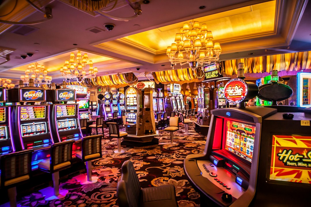 Luksus casino hotel interiør